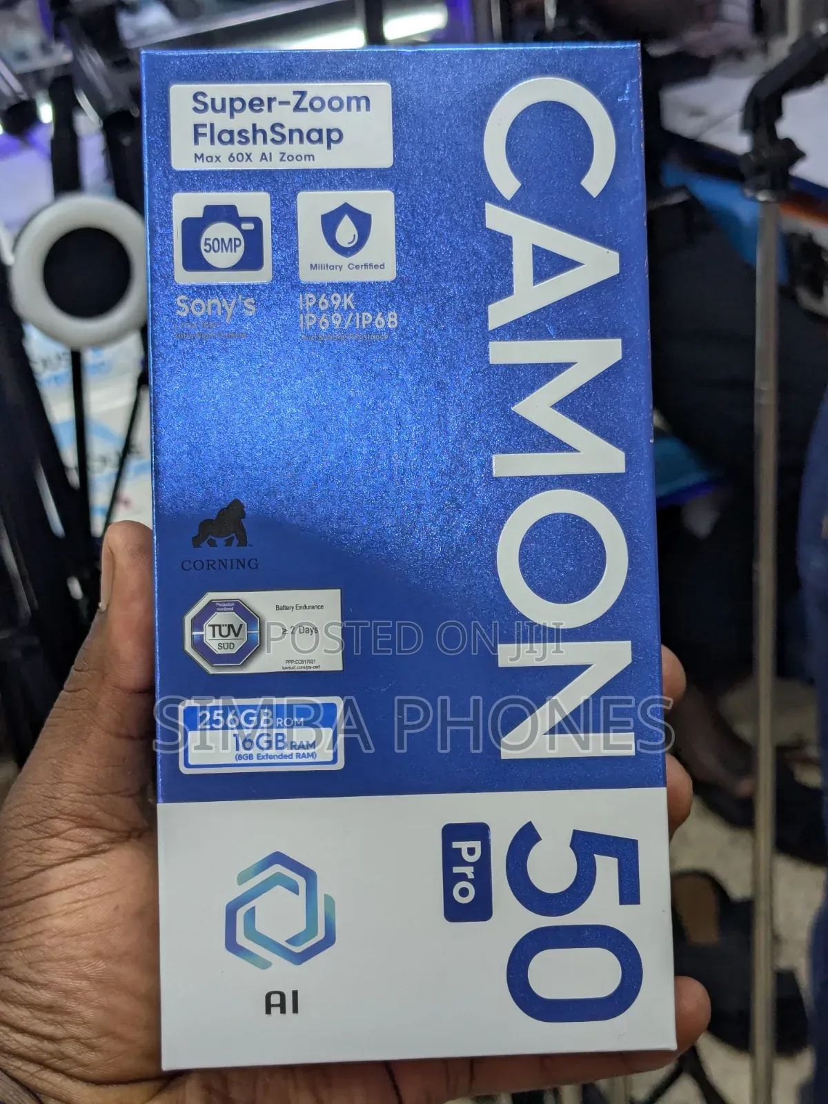 New Tecno Camon 50 Pro 256 GB Bronze