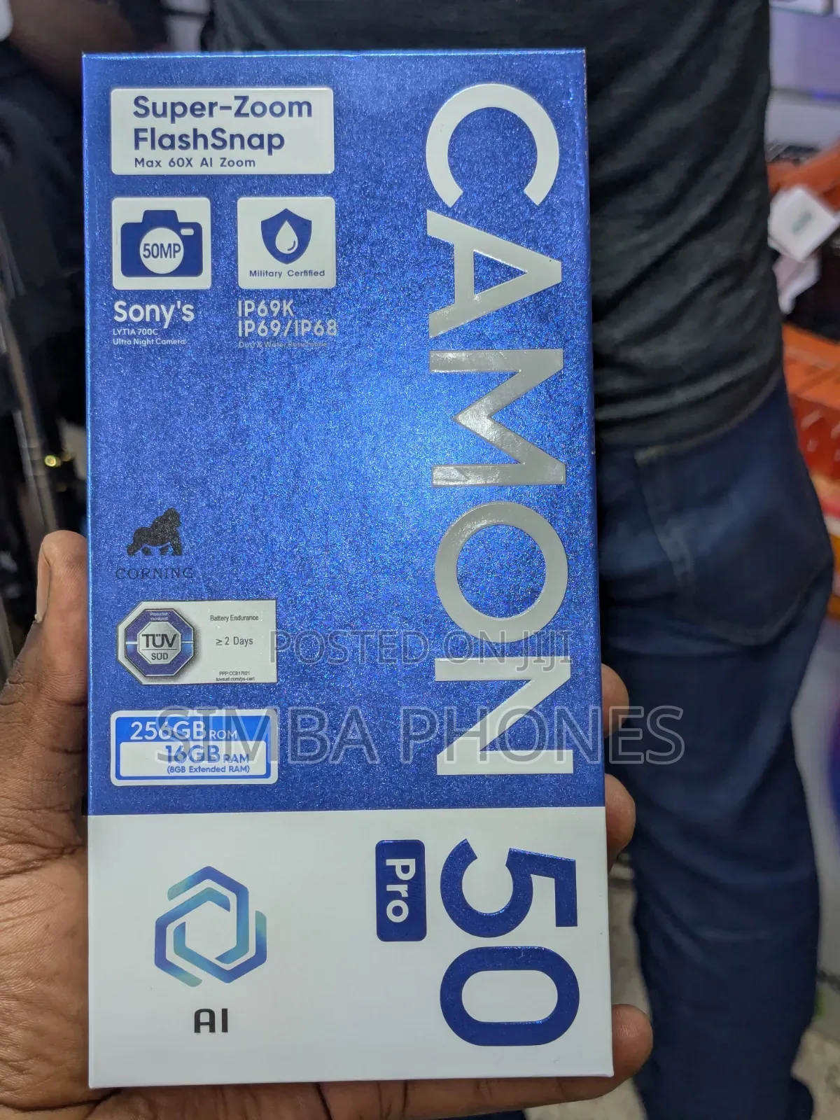 New Tecno Camon 50 Pro 256 GB Bronze