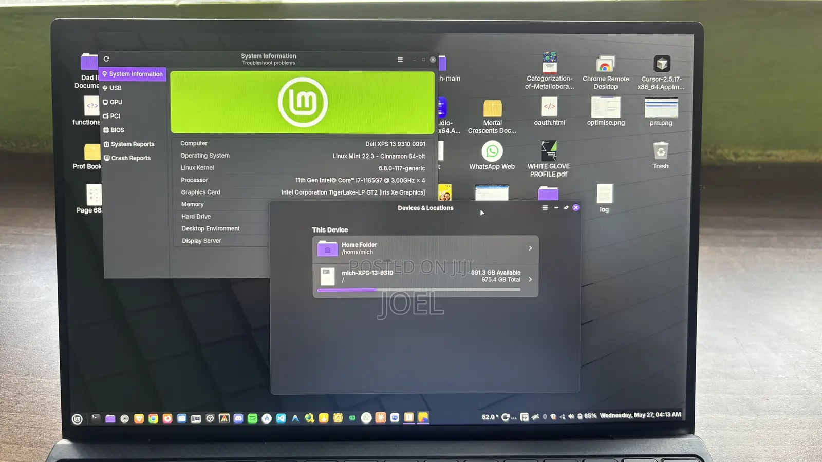 Laptop Dell XPS 13 9310 32GB Intel Core i7 SSD 1T