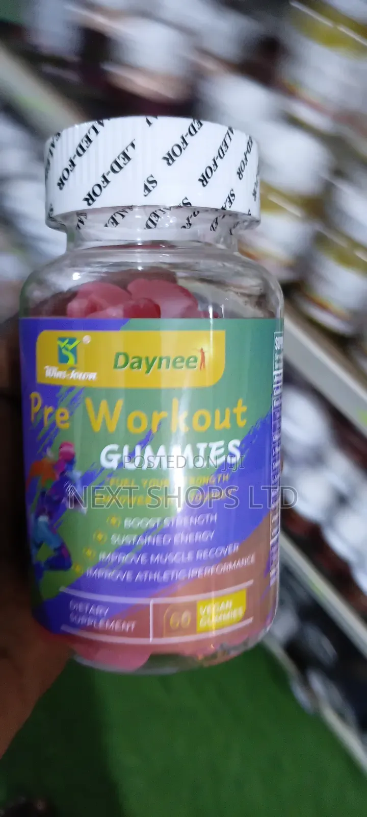Pre Work Out Gummies/Pre Work Out Gummies/Workout