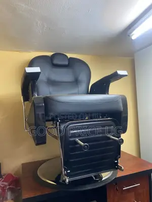 Heavy-Duty, Reclining Hydraulic Barber Chair