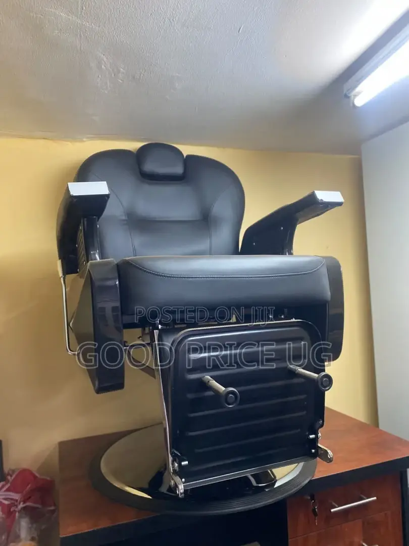 Heavy-Duty, Reclining Hydraulic Barber Chair