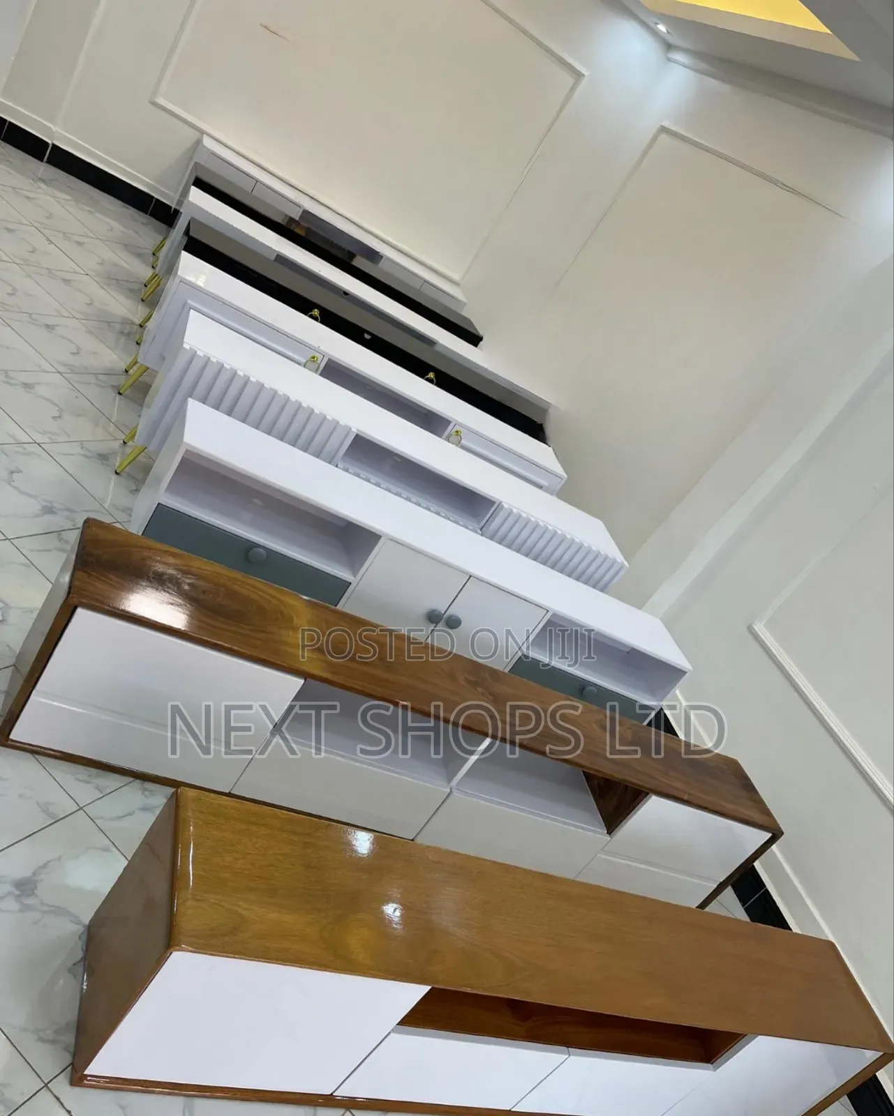 Tv Stand/Tv Stand Tv/Tv Stands/Television/Tv Stand012p/White/Black