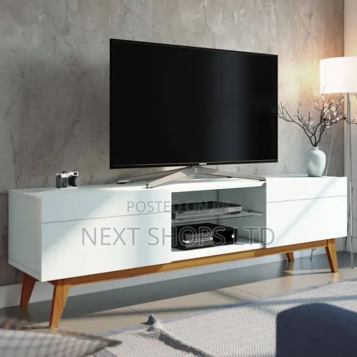 Tv Stand/Tv Stand Tv/Tv Stands/Television/Tv Stand012t/White/Black