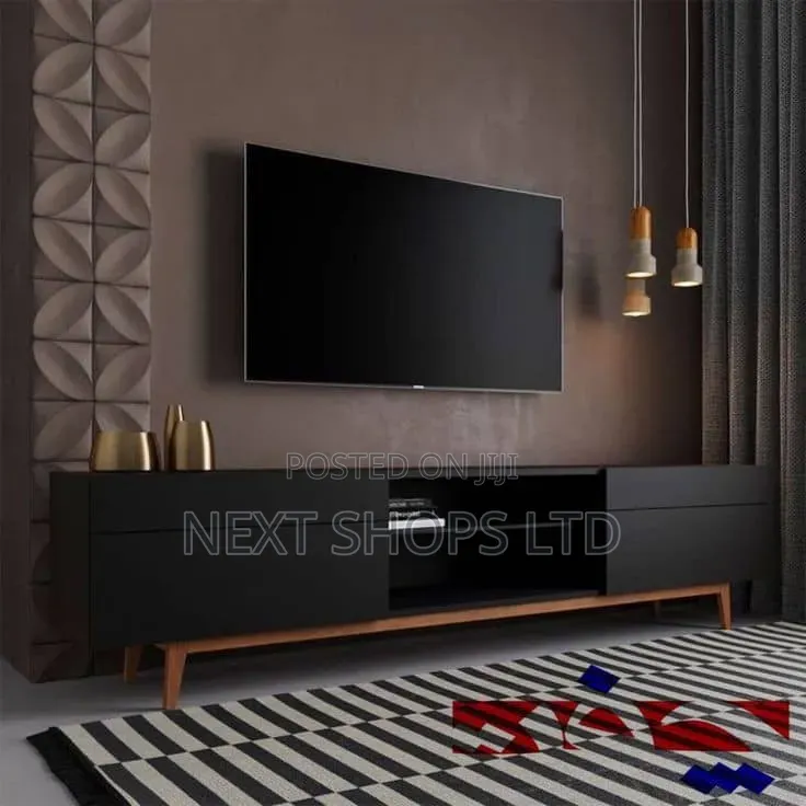 Tv Stand/Tv Stand Tv/Tv Stands/Television/Tv Stand012t/White/Black