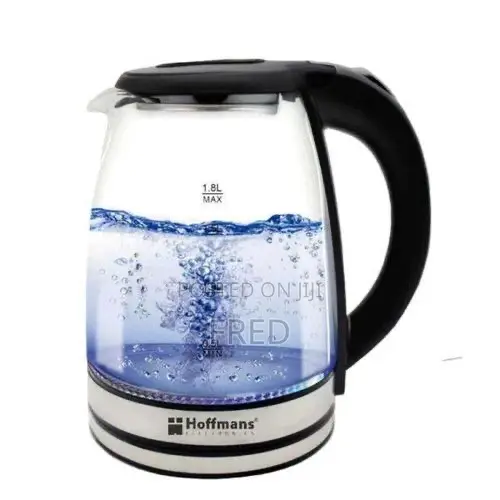 Hoffmans Hm-2513 Electric Kettle Featuring a 2.0-Liter Glass Body