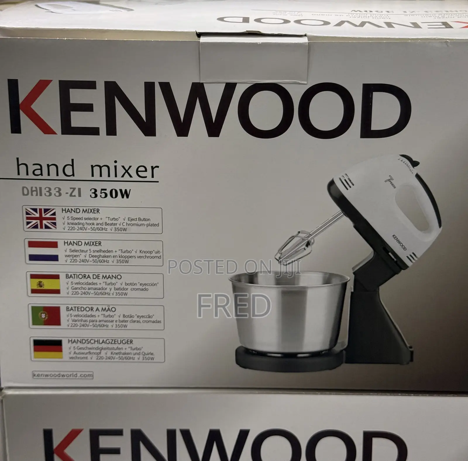 Kenwood Hand Mixer (Model Dhi33-z1) Is A 350w