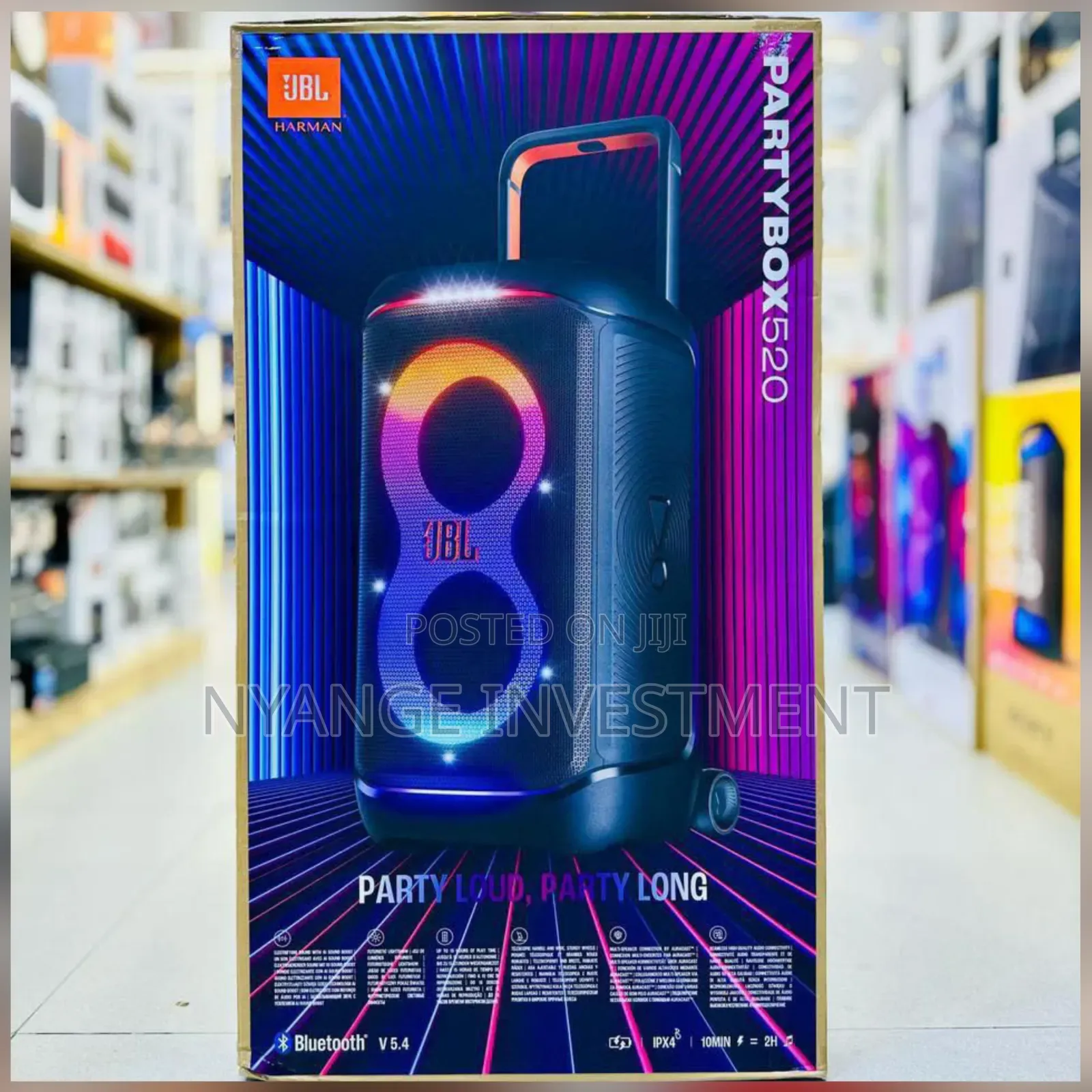 JBL Partybox 520 Portable Speaker,