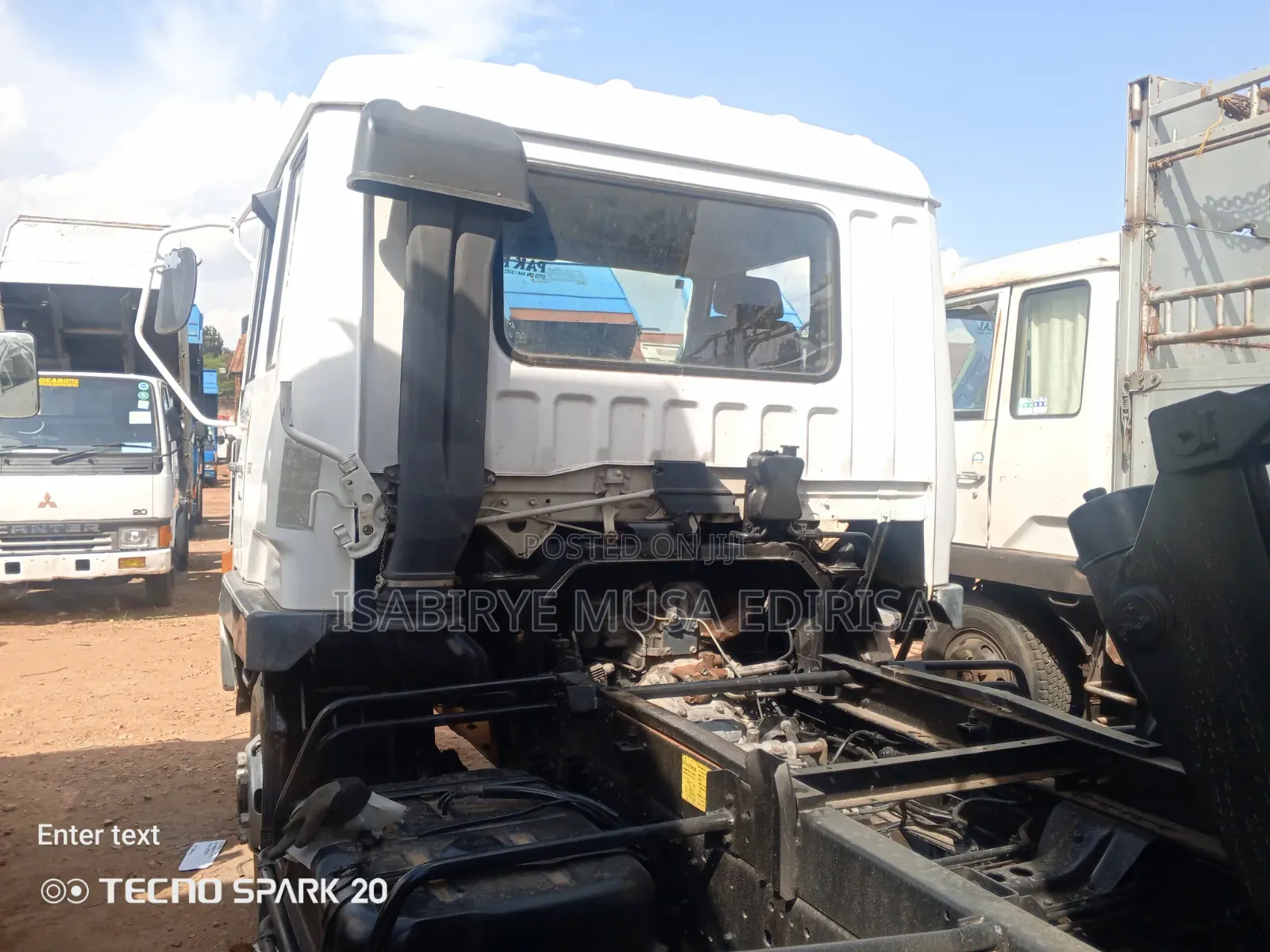 Fuso Fihter Tipper Black Top