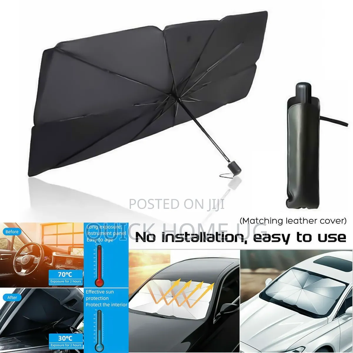 Car Windshield Umbrella, Car Windshield Sunshade