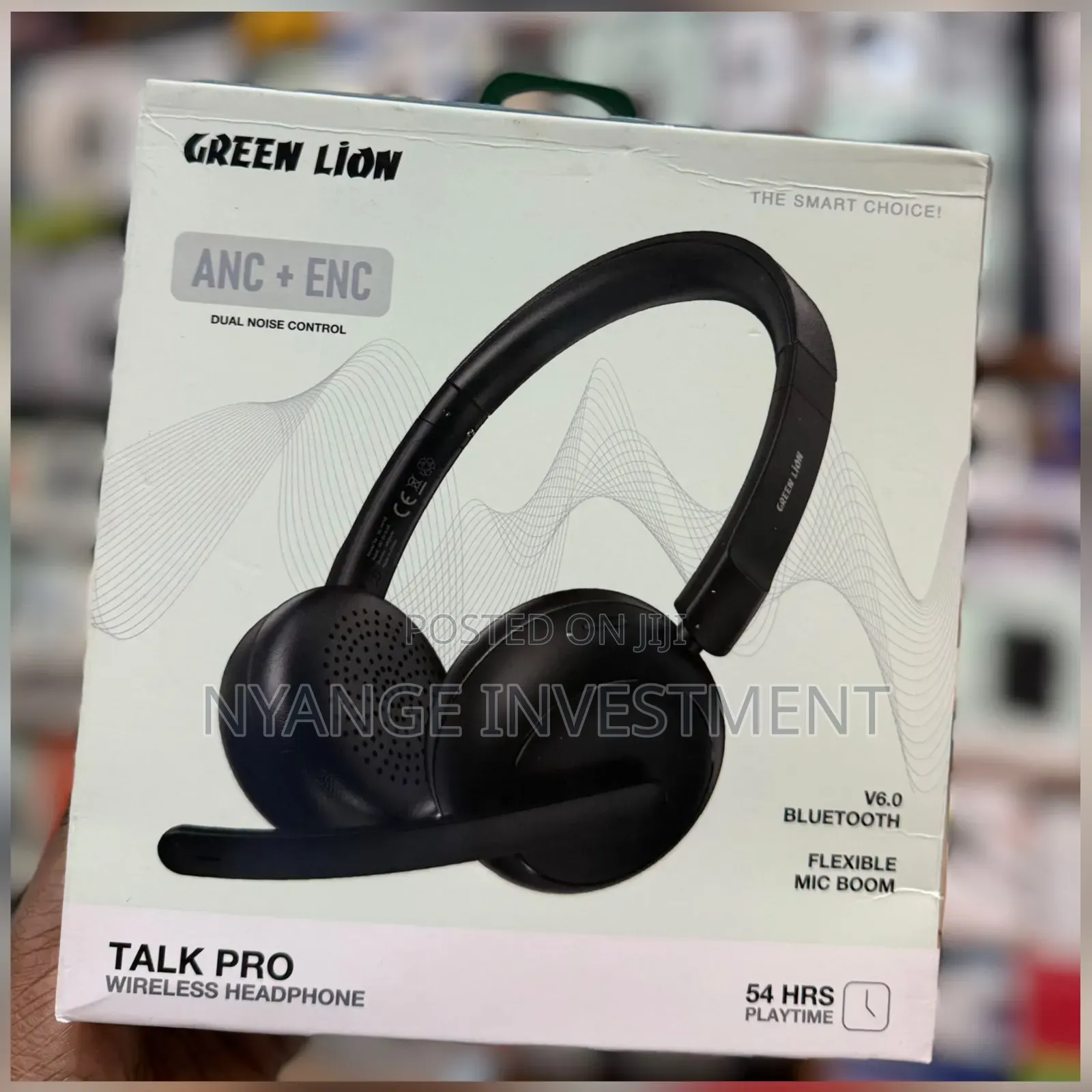 Green Lion Talk Pro Wireless Headphones