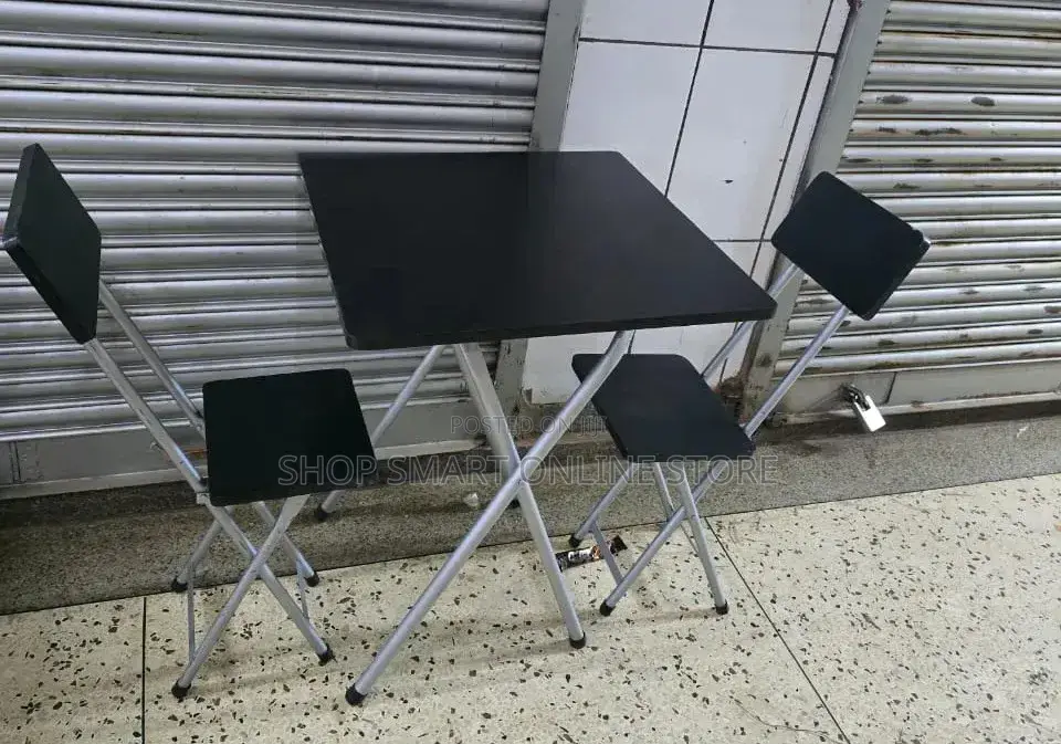 World Class Folding Dining Table and Chairs