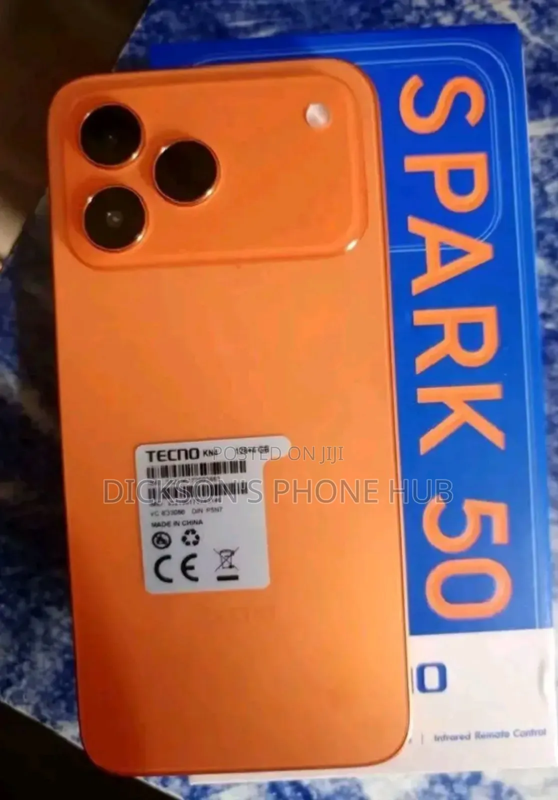New Tecno Spark 50 128 GB Orange