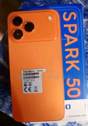 New Tecno Spark 50 128 GB Orange