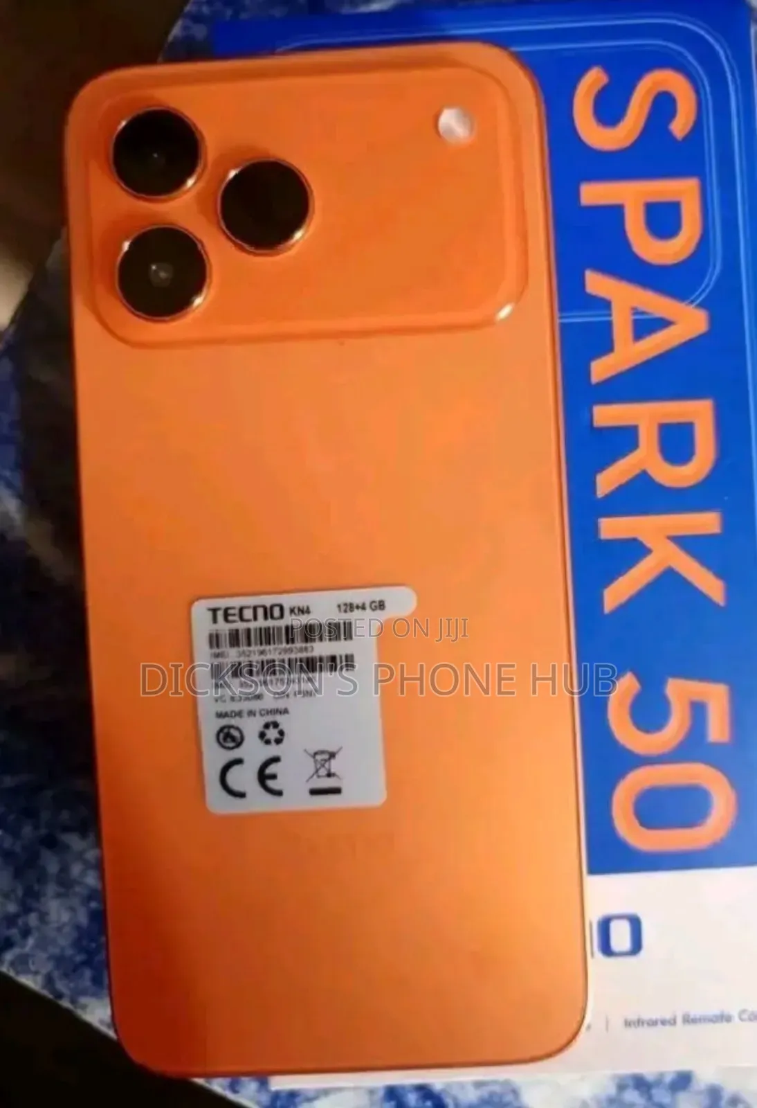 New Tecno Spark 50 128 GB Orange