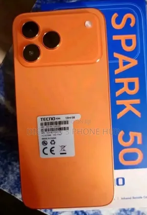 New Tecno Spark 50 128 GB Orange