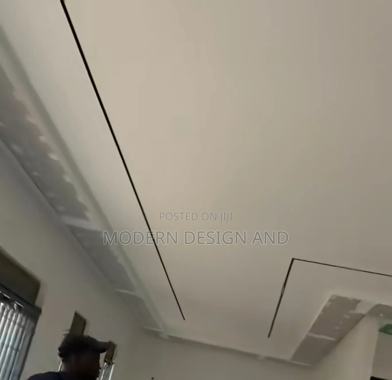 Gypsum Ceiling Work on Installstion Masaka