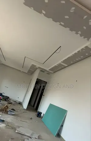 Gypsum Ceiling Work on Installstion Masaka