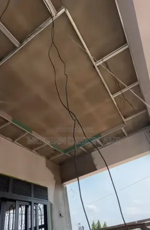 Gypsum Ceiling Work on Installstion Masaka