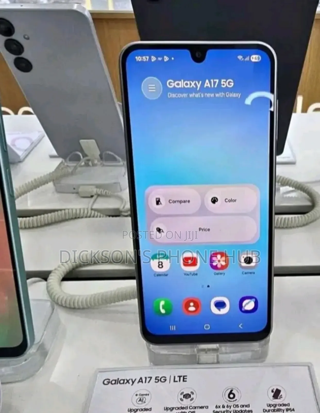 New Samsung Galaxy A17 5G 256 GB Gray
