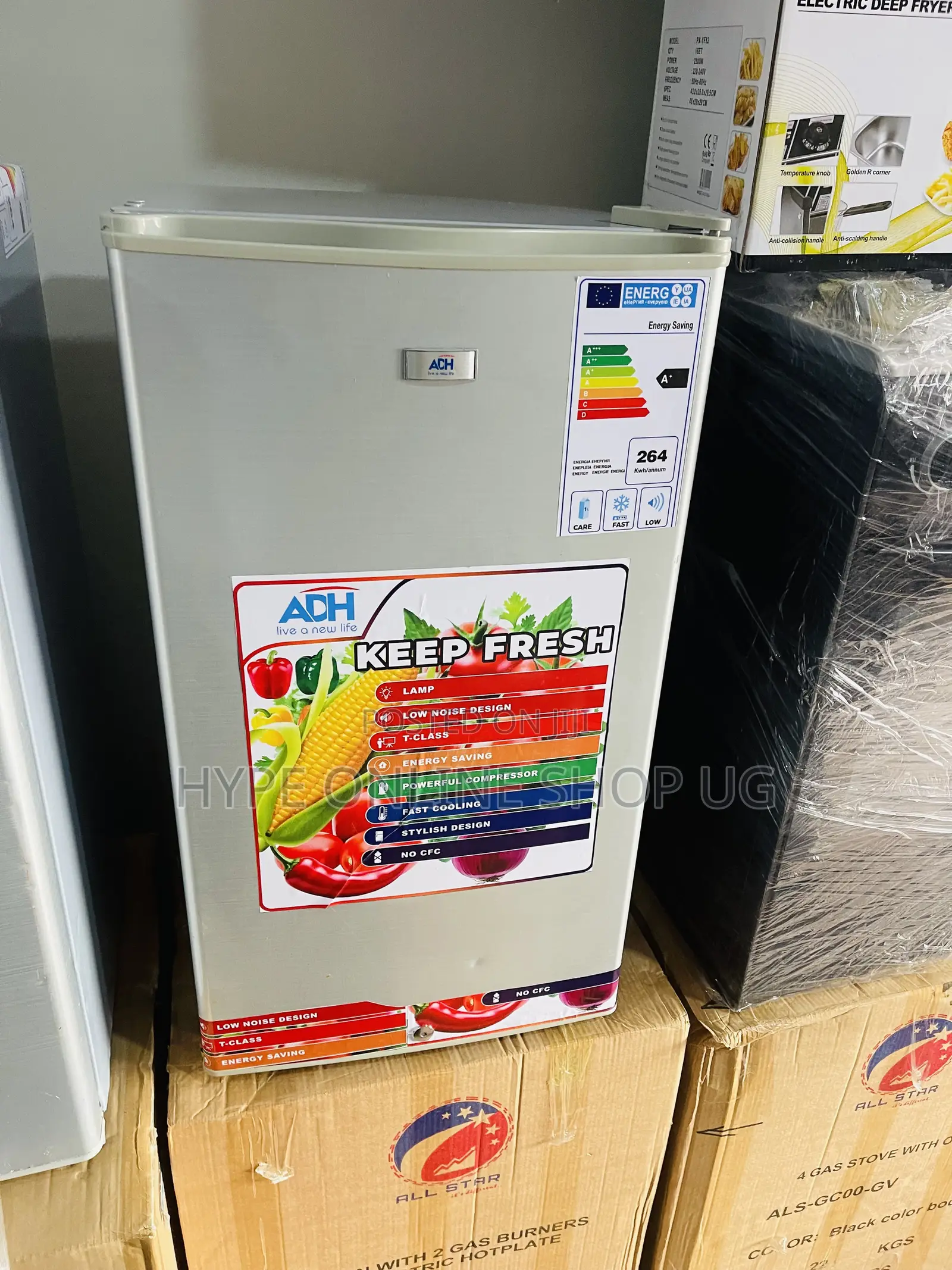 Low Noise Performance Imported Used 120l Fridge