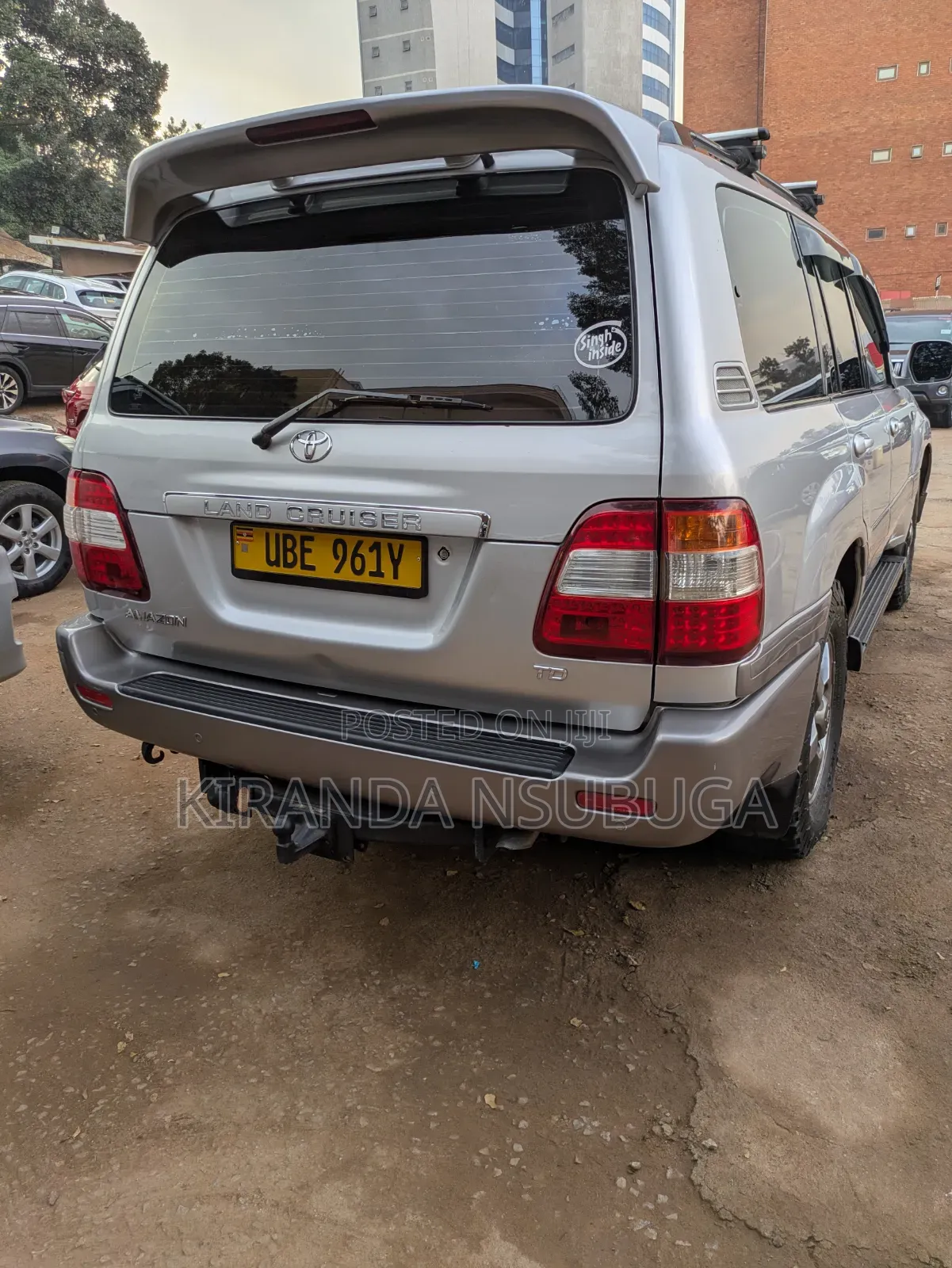 Toyota Land Cruiser Prado 2006 Silver