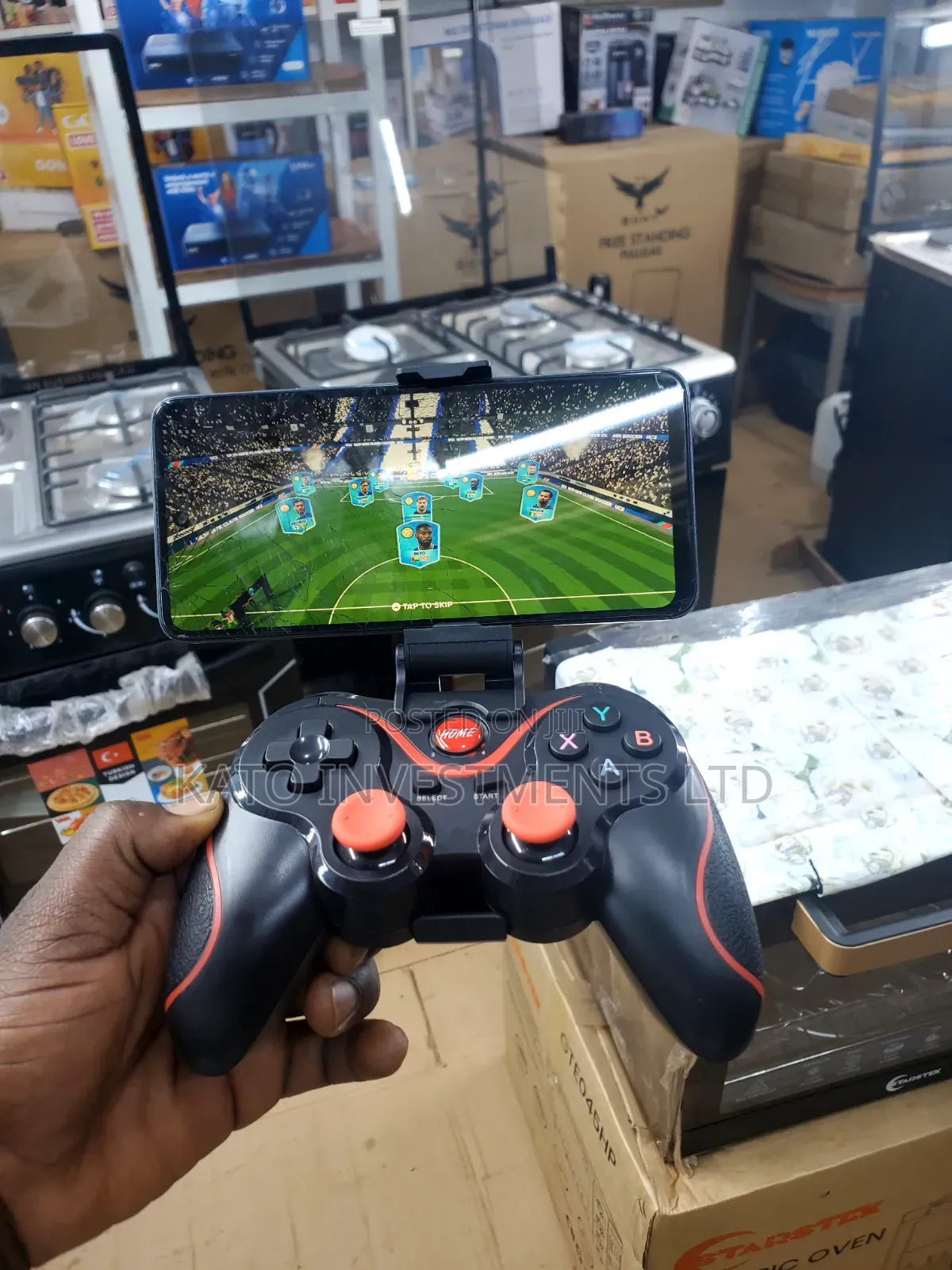 Mobile Game Pad for Phone Tabs Smart Tv X Box With Phone Holder