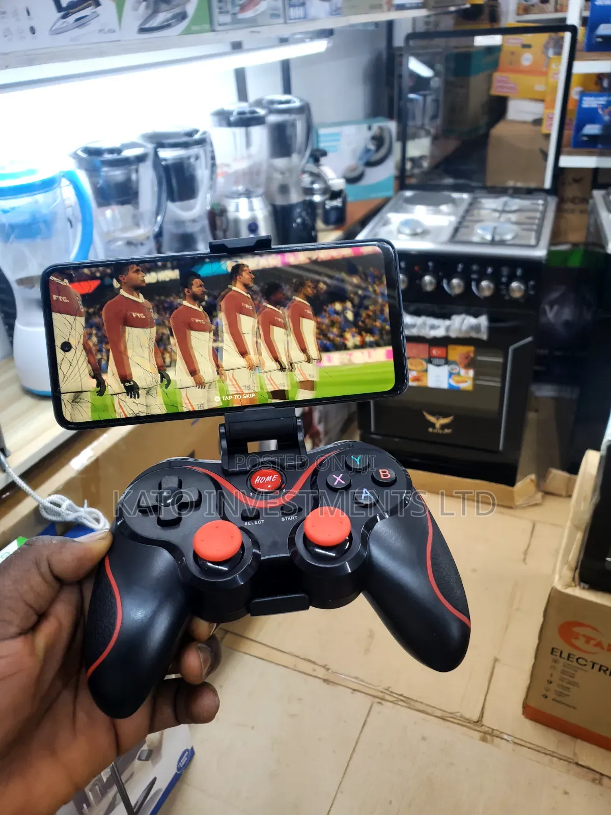 Mobile Game Pad for Phone Tabs Smart Tv X Box With Phone Holder