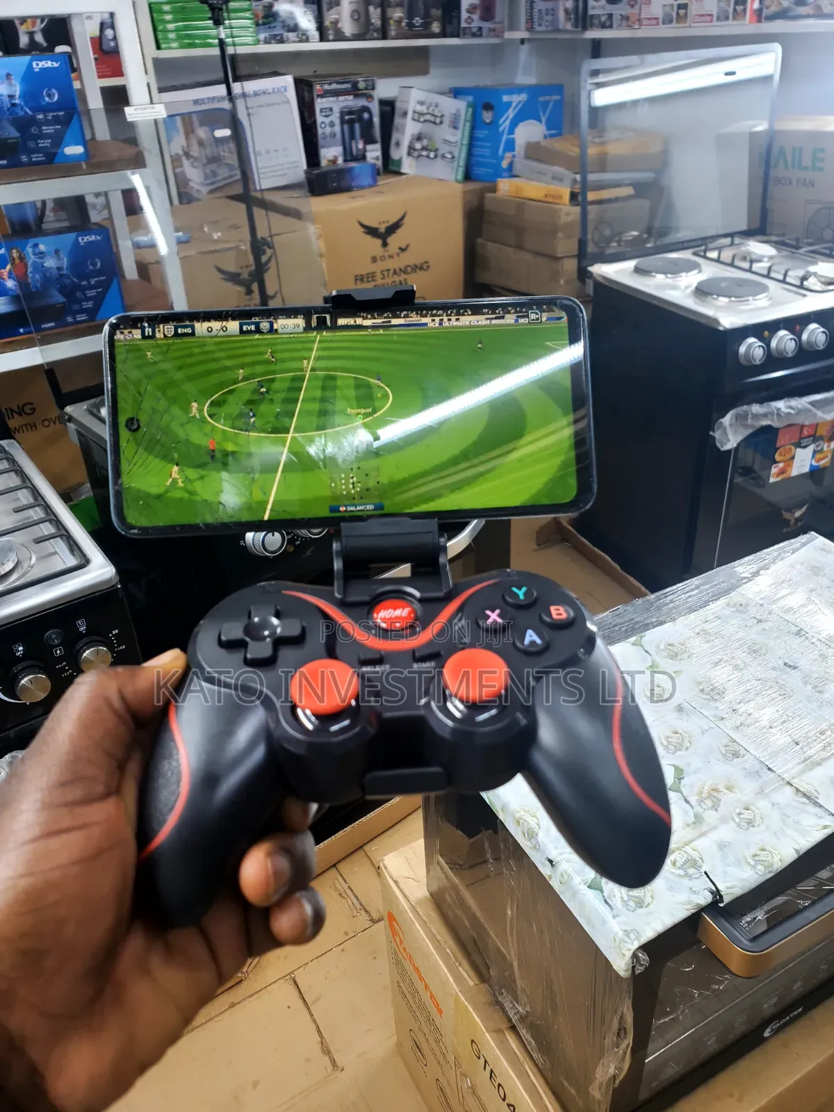 Mobile Game Pad for Phone Tabs Smart Tv X Box With Phone Holder