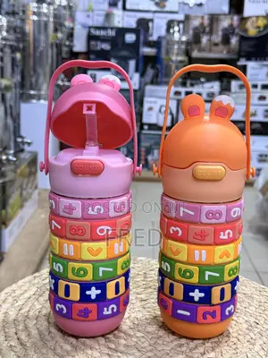 Mobcos Kids Math's Learning Water Bottle