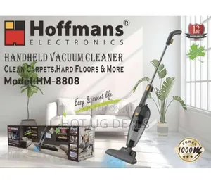 Hoffmans Handheld Cordless Vacuum Cleaner Carpets, Hard Floors