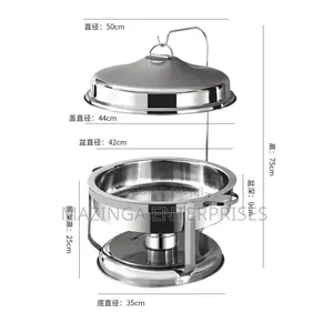 9litrs Stainless Steel Hanging Furnace Food Warmer Chafing Dish