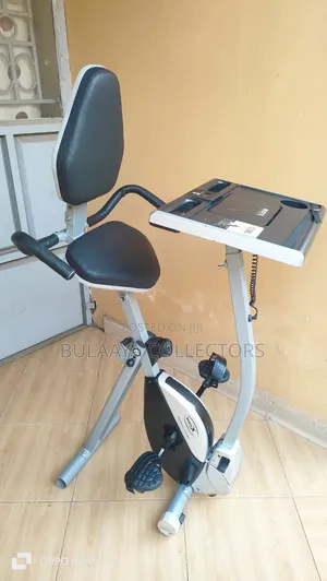 Uk Used Body Sculpture Foldable Fitness Bike With a Work Station Top