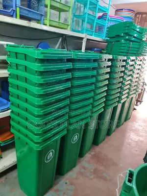 Elevated 120litres Plastic Dust Bins Plastic Dust Bins