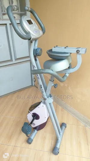 Uk Used Lexpa Folding Exercise Bike/ X-Bike.