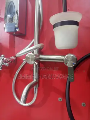 Shower Mixer (Full Set) Silver or Black Good Quality (All Types)