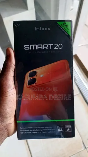 New Infinix Smart 20 64 GB Black