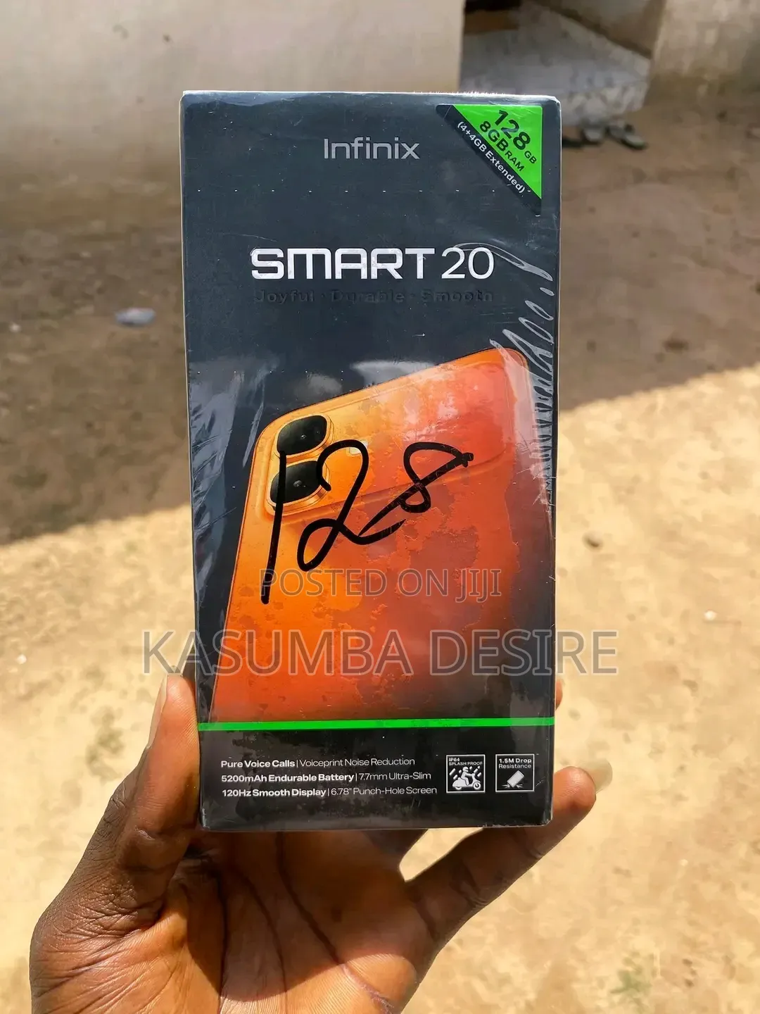 New Infinix Smart 20 64 GB Black