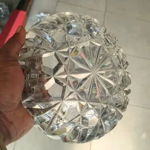 Japanese Vintage Bohemian Crystal Ashtray.
