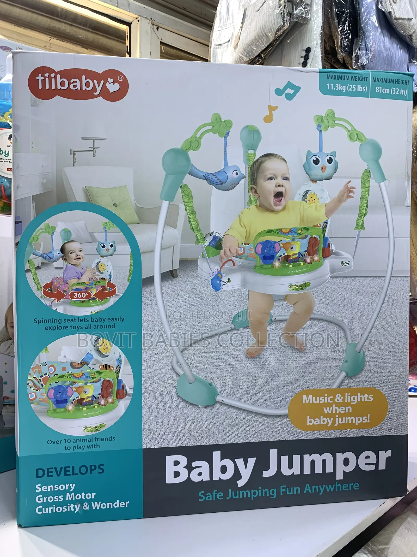 Baby Jumper With Lights and Sound