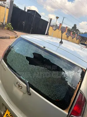 Shuttered Car Glass