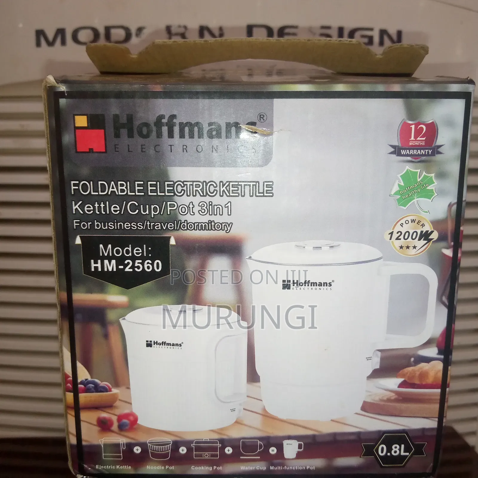 Foldable Electric Kettle
