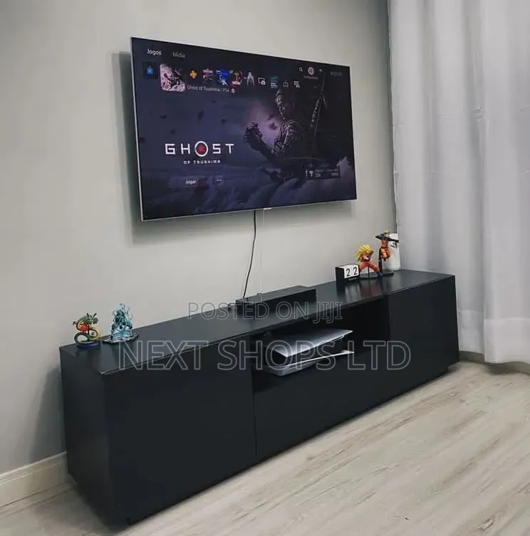 Tv Stand/Tv Stand Tv/Tv Stands/Television/Tv Stand01ag/White/Black