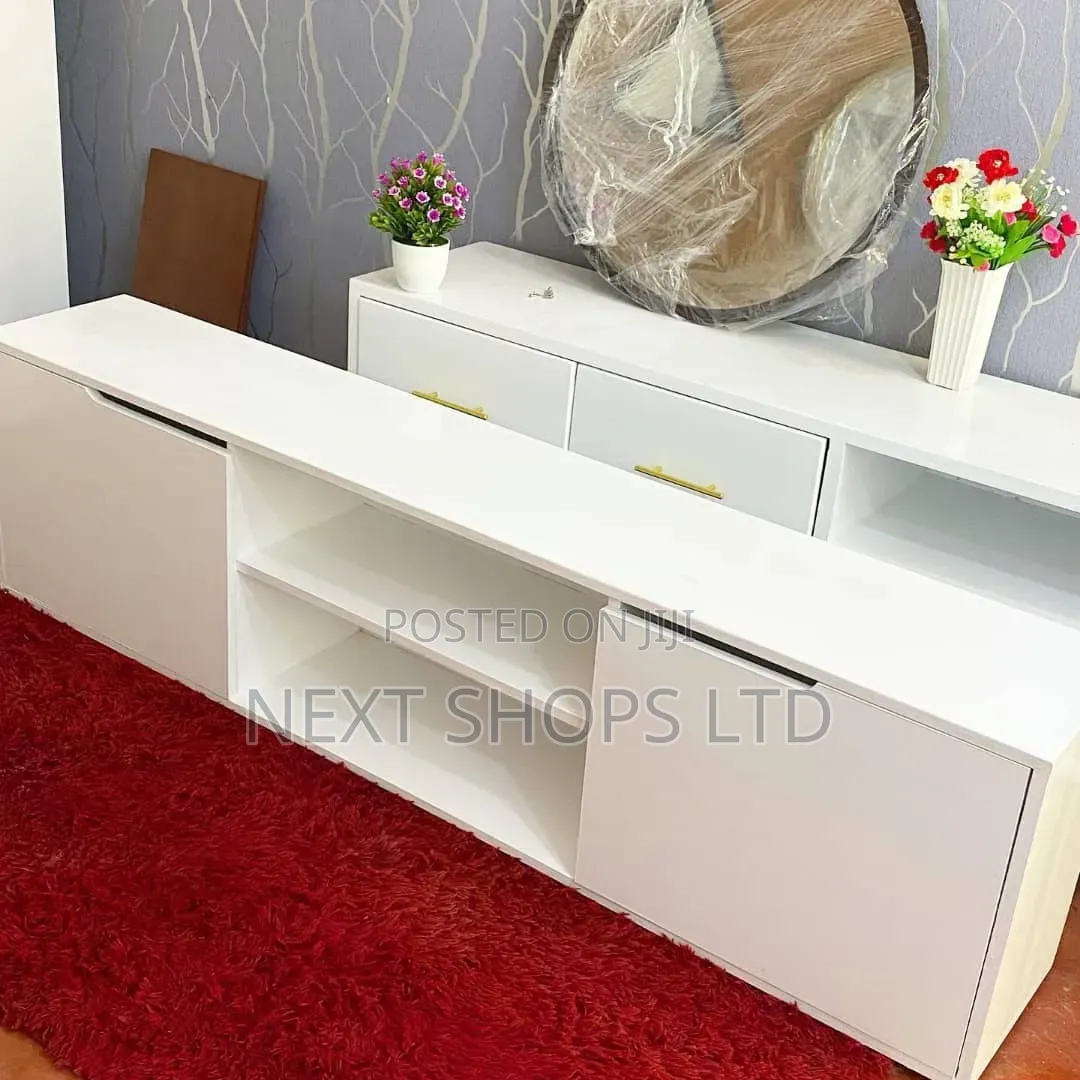 Tv Stand/Tv Stand Tv/Tv Stands/Television/Tv Stand01ag/White/Black