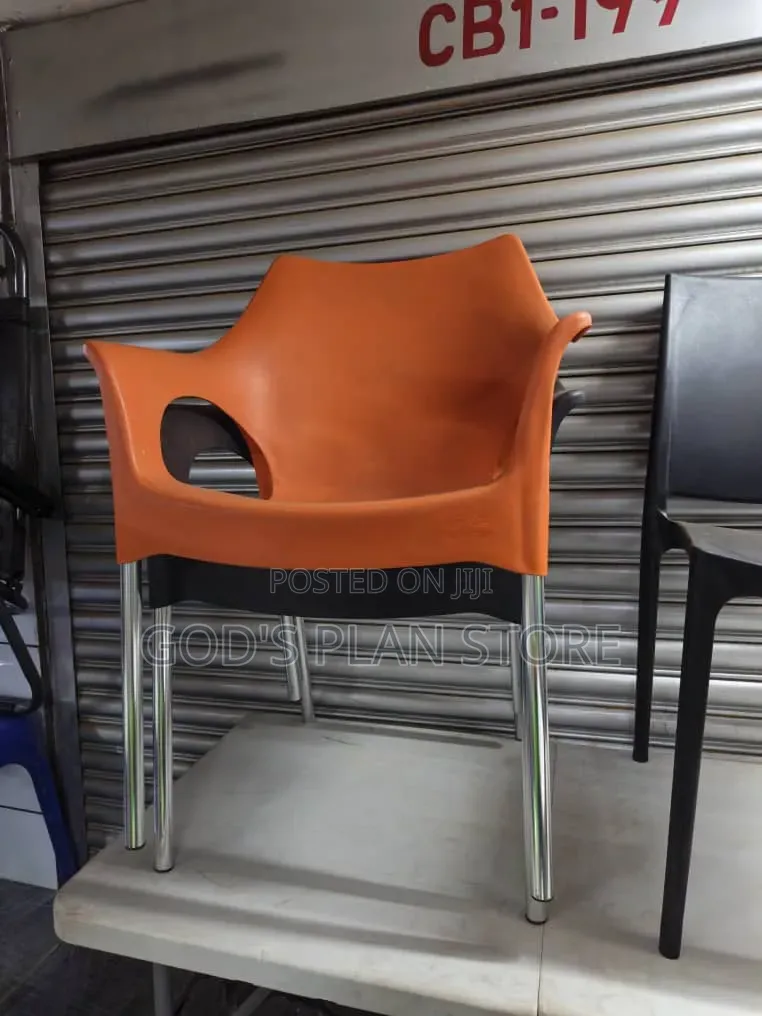 Cafe Steel Legs Plastic Chairs Plastic Chairs