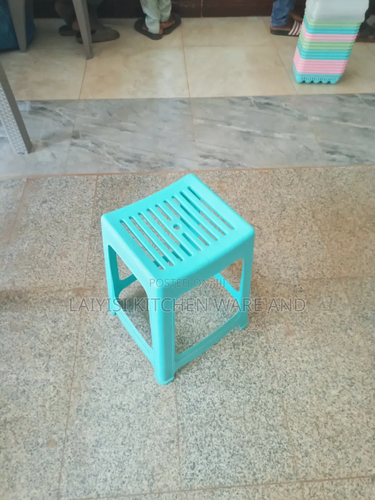 6-Piece Heavy-Duty Stylish Stools Strong,Modern Multipurpose Seating