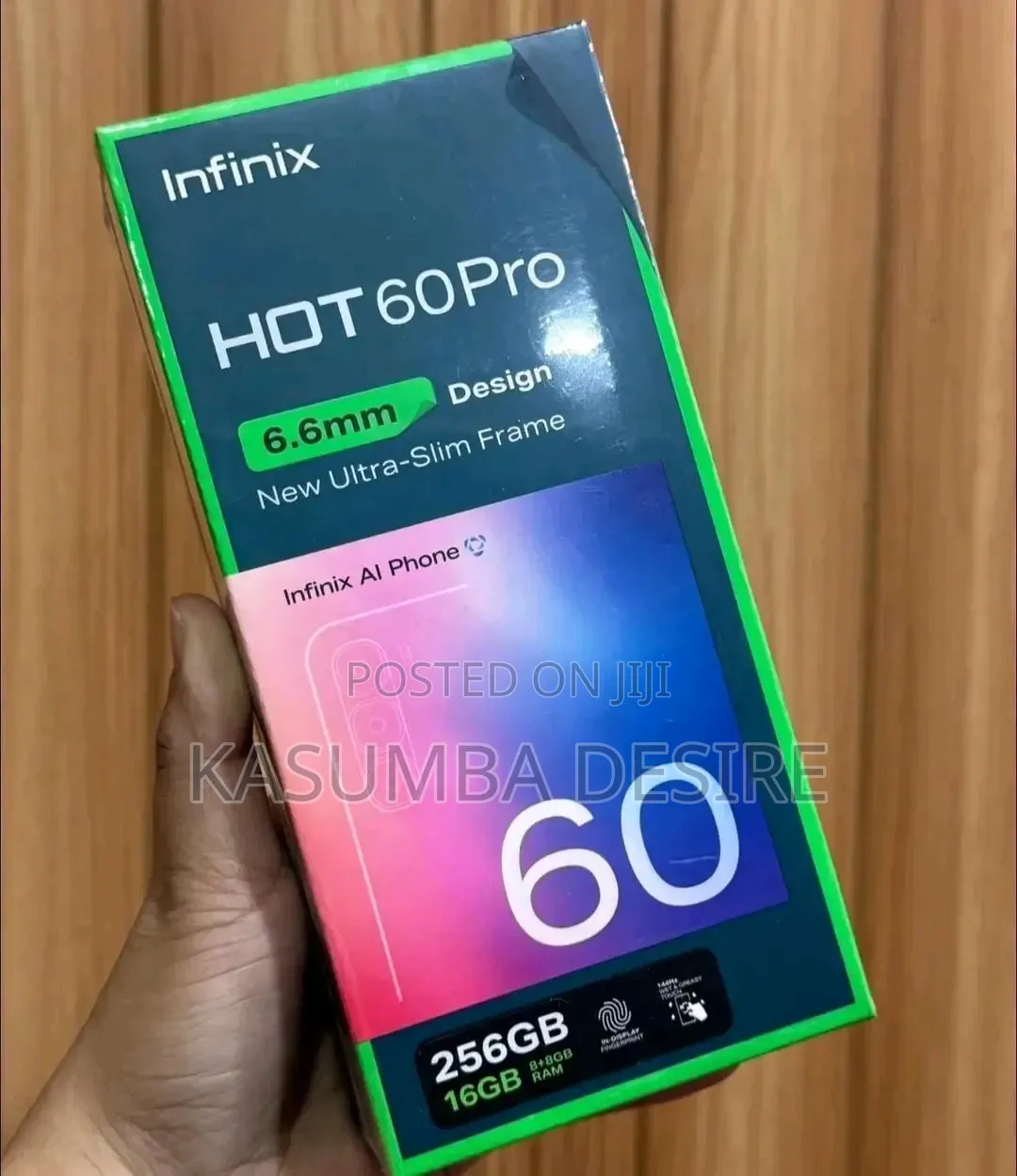 New Infinix Hot 60 Pro+ 256 GB Black