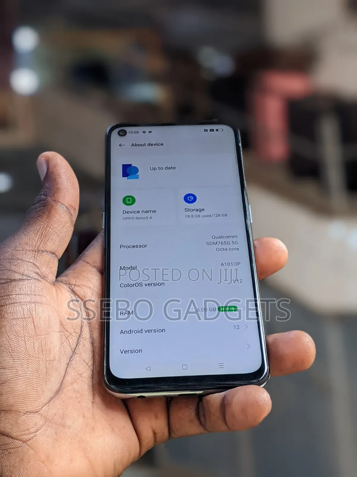 Oppo Reno5 5G 128 GB Blue