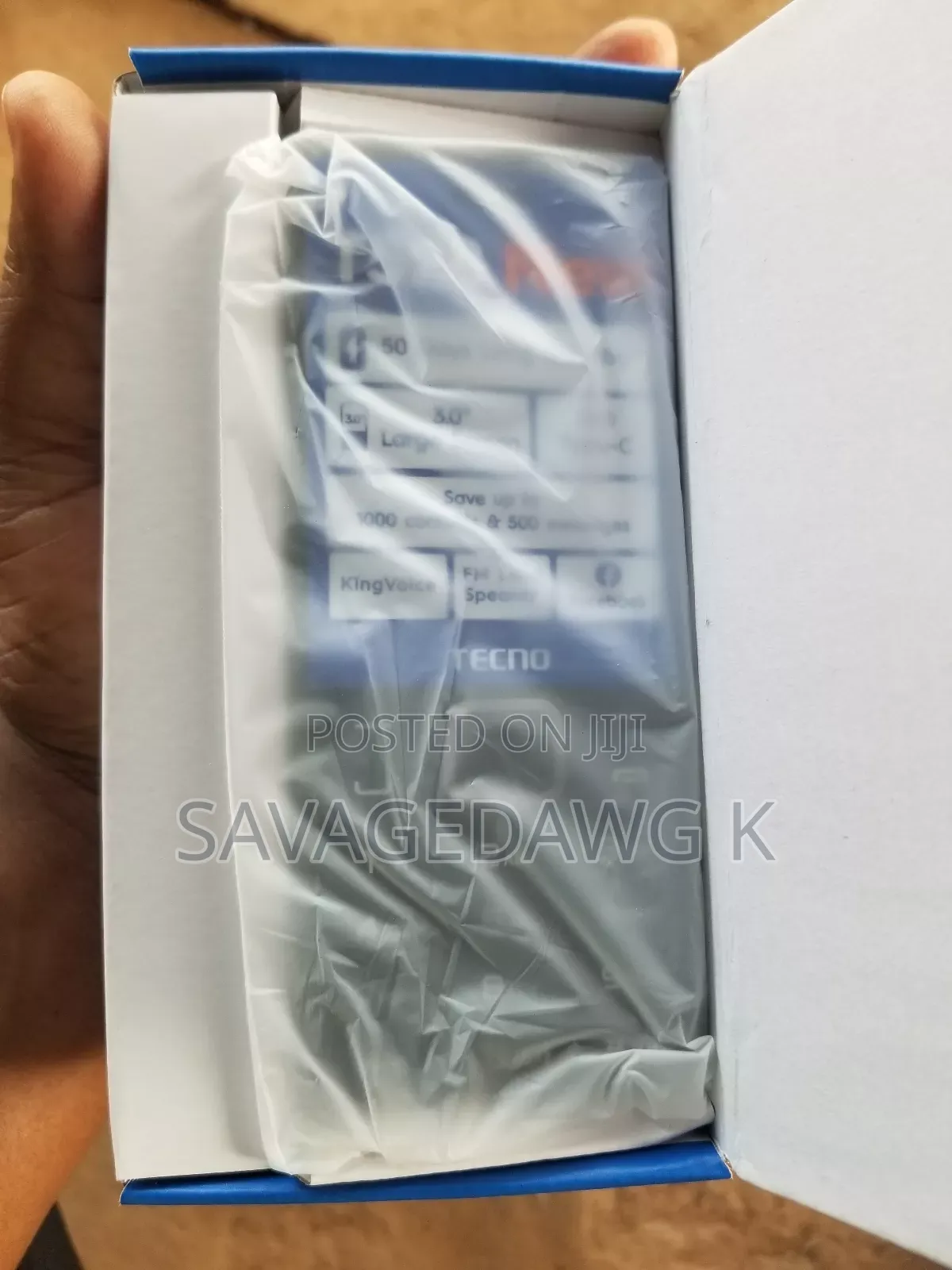 New Tecno T528 Black