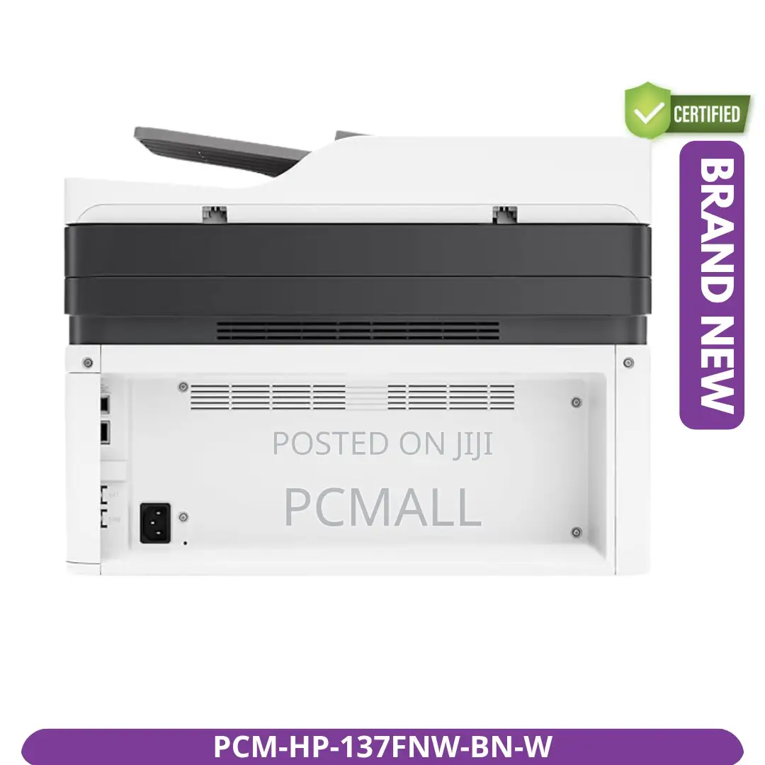 Hp Laser MFP 137fnw Brand New Wireless Printer